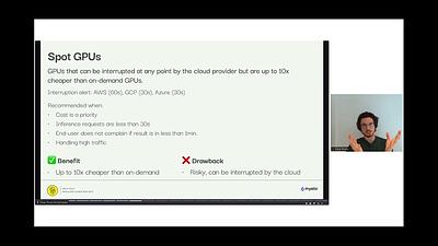 Running Multiple Models on the Same GPU, on Spot Instances
