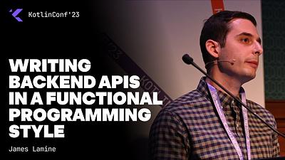 Writing Backend APIs in a Functional Programming Style