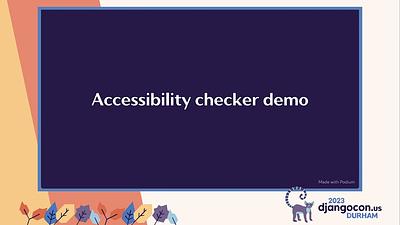 Best Practices for Making a Wagtail Site as Accessible as Possible