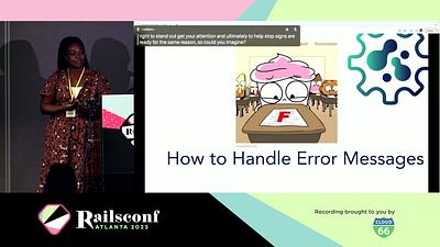 Don’t be afraid of the scary red error messages; they’re actually our friends.