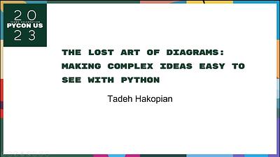The Lost Art of Diagrams: Making Complex Ideas Easy to See with Python