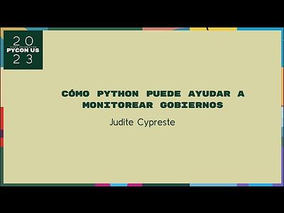 Cómo Python puede ayudar a monitorear gobiernos