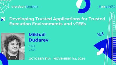 Developing Trusted Applications for Trusted Execution Environments and vTEEs