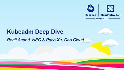 Kubeadm Deep Dive