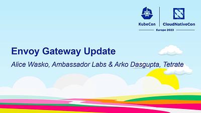 Envoy Gateway Update