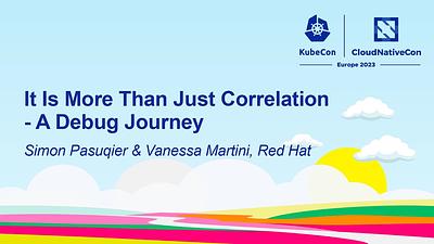 It Is More Than Just Correlation - A Debug Journey