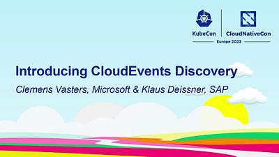 Introducing CloudEvents Discovery
