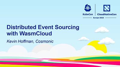 Distributed Event Sourcing with WasmCloud